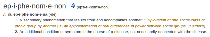 definition epiphenomenon definition epiphenomenon