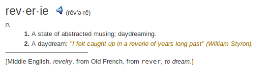 definition reverie definition reverie