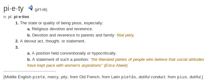 definition piety definition piety
