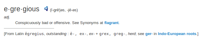 definition egregious definition egregious