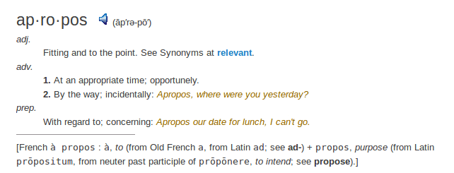 definition apropos definition apropos