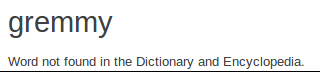 definition gremmy definition gremmy