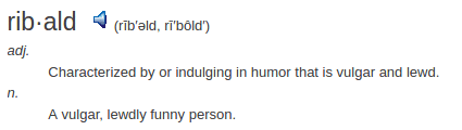 definition ribald definition ribald