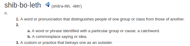 define shibboleth define shibboleth