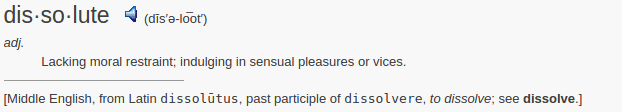 definition dissolute definition dissolute