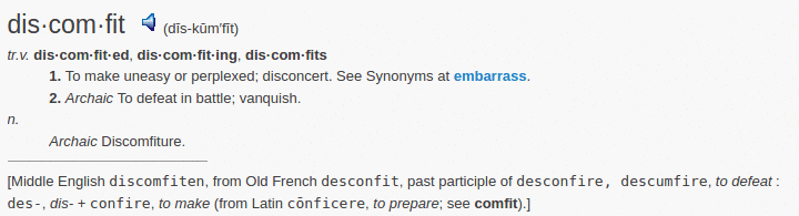 definition discomfit definition discomfit
