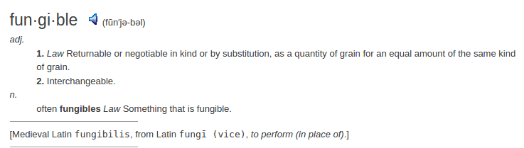 definition fungible definition fungible