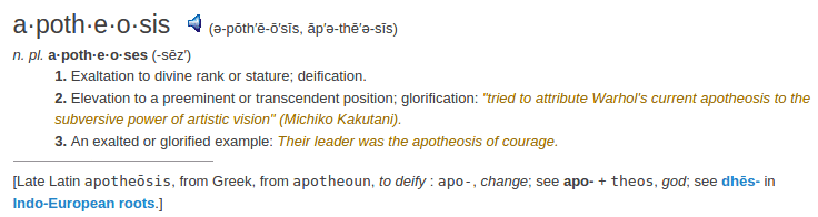 definition apotheosis definition apotheosis